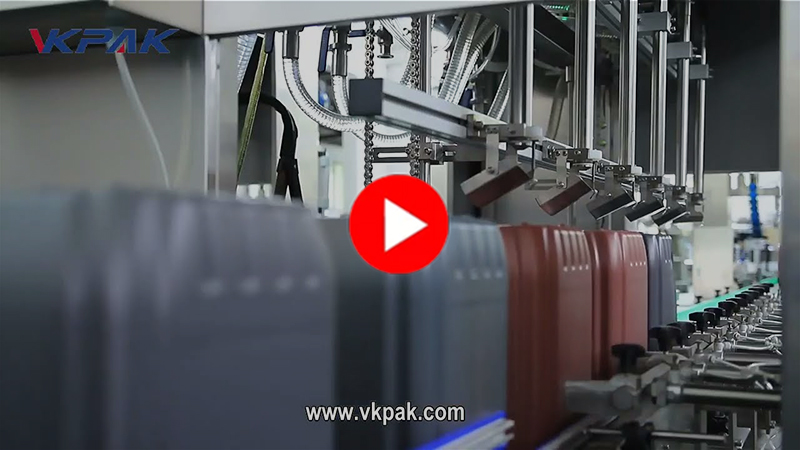 Γραμμή πλήρωσης καθαρού βάρους βαρελιών 10-20L