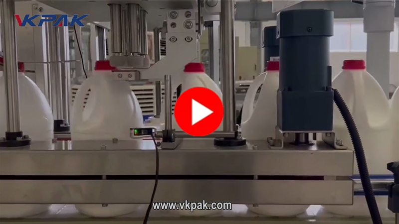 Αντιδιαβρωτική γραμμή πλήρωσης για 1 γαλόνι χλωρίνης