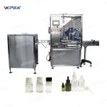 Αυτόματο μηχάνημα πλήρωσης φιαλών υγρού λαδιού ηλεκτρονικού τσιγάρου, βύσμα καπάκι