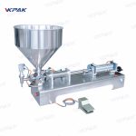 Πλήρης πνευματική υγρή μηχανή πλήρωσης πάστας για καλλυντική κρέμα λοσιόν