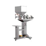 Ημιαυτόματη μηχανή πλήρωσης σάλτσας πιπεριάς με διπλά ακροφύσια