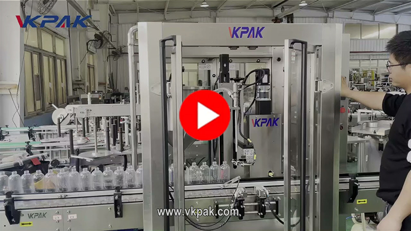 Single Head Filling Line for Sauce, Shampoo