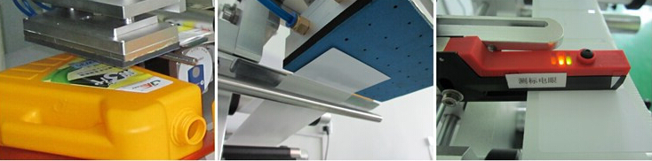 Μηχάνημα επισήμανσης πλαστικών σακουλών σακουλών Ημιαυτόματο για επίπεδη επιφάνεια