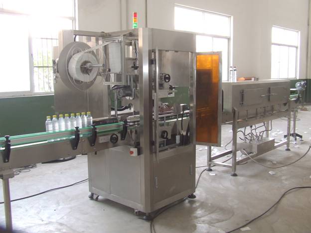 pvc shrinking labeling equipment for bottles Labeler-Equipment-PVC-Sleeve-Labeling-Machine-for-Pet-Bottle