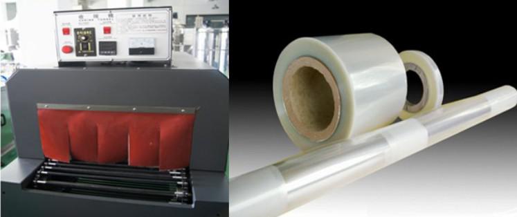 shrinkage tunnel with PE film σήραγγα συρρίκνωσης και φιλμ πε.jpg