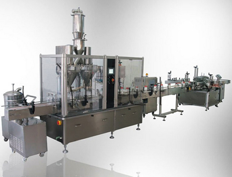 filling sealing capping labeler line for powder milk food pharma πλήρωση καλύμματος labeling line.jpg