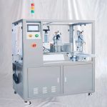 Μηχάνημα σφράγισης υπερήχων πλήρωσης σωλήνων αυτόματης λωρίδας κεραμικής αντλίας