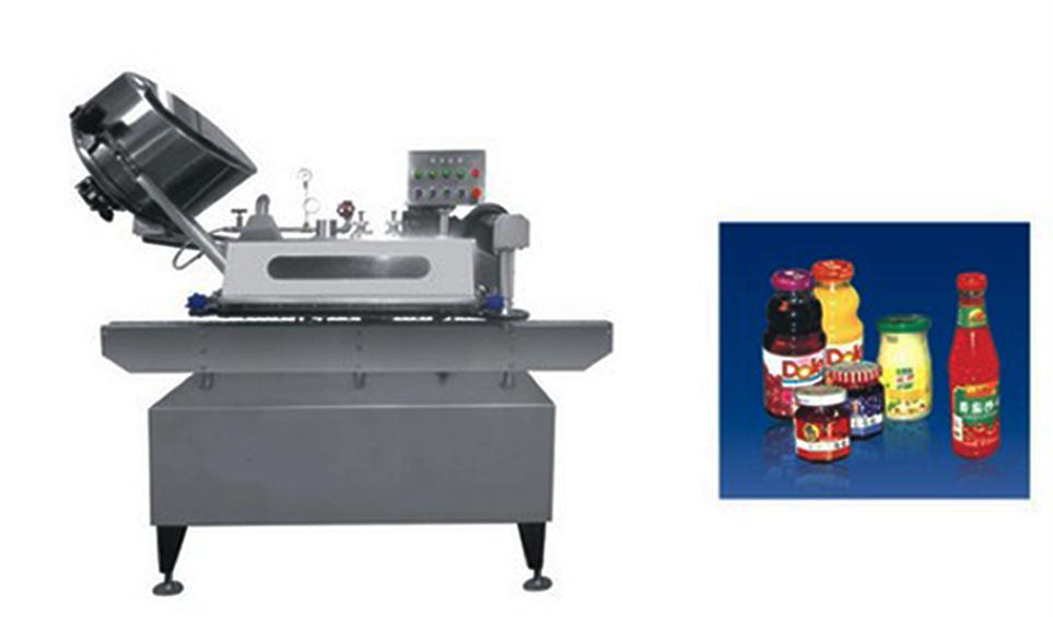 Button-controlled system glass Jar twist off Steam Capper equipment vacuum capping machine for sauce μηχάνημα κάλυψης κενού με ελεγχόμενο κουμπί twist off.jpg