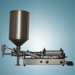 Μηχανή πλήρωσης μελιού με φυστικοβούτυρο υψηλού ιξώδους με χοάνη υπό πίεση