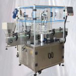 Περιστροφικός Πλαστικός Εξοπλισμός Καπάκι Μπουκαλιού Χυμού με Τροφοδότη Ανελκυστήρα Καπακιού