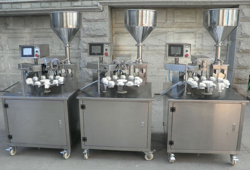 περιστροφικοί σωλήνες πλήρωσης υπερηχητικών μηχανημάτων σφράγισης ημιαυτόματες