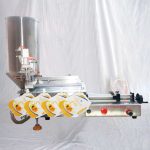 Μηχανή πλήρωσης σακουλών ημιαυτόματης θήκης με πεπιεσμένο στόμιο