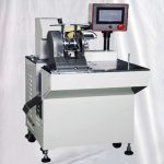 Μηχανή ετικετών με αυτοκόλλητο σύρμα με σημαία ημιαυτόματου καλωδίου ρεύματος