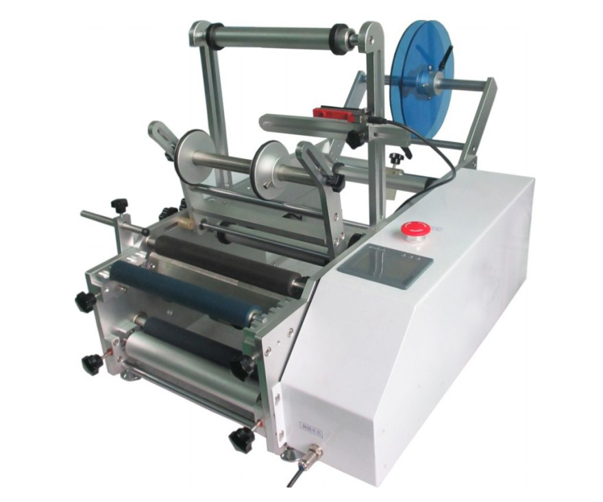 pharmaceutical equipment labeling machine for syringes μηχανή ετικετών στρογγυλών φιαλών.jpg
