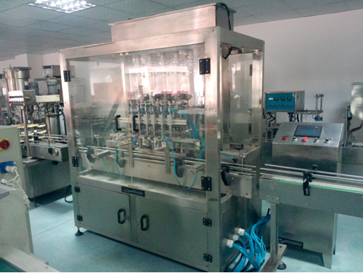 linear automatic filling production line for thick sauce food paste γραμμική κρέμα πλήρωσης παχύρρευστη σάλτσα.jpg